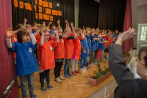 Aufführung in der Grundschule Paul-Gerhardt-Schule in Münster-Hiltrup 2016