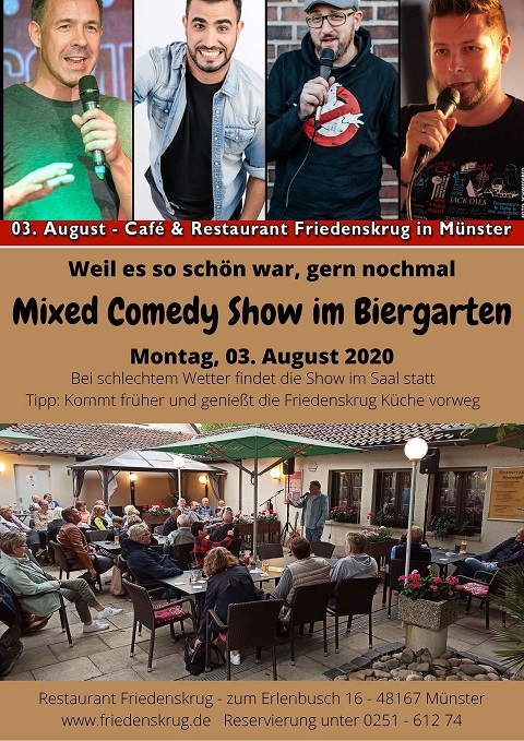 Mixed-Comedy-Show - Biergarten-Edition