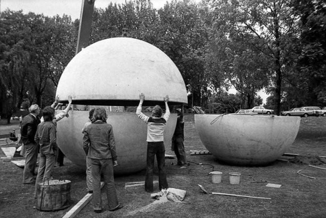 Beuys und Oldenburg: „Making of“ für die Skulptur Projekte 1977